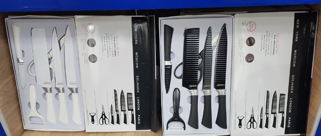 Miniatura 2 de Set de cuchillos + Tijeras + Pelador